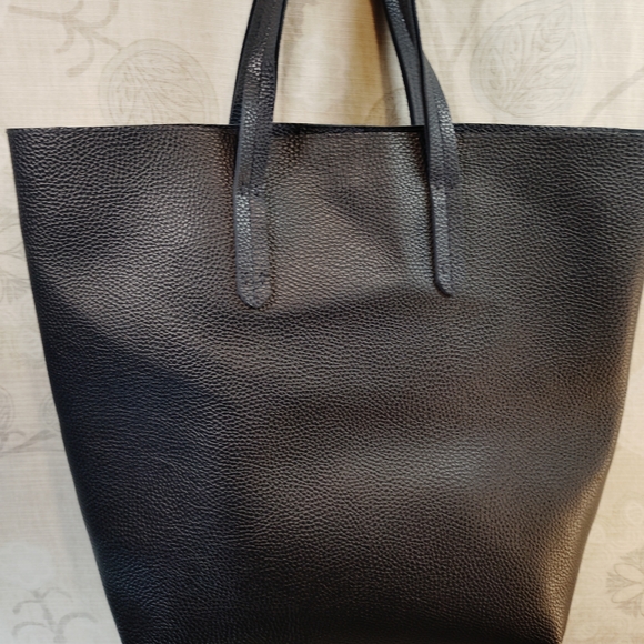 Ulta Beauty Black Suede Tote - Picture 3 of 4